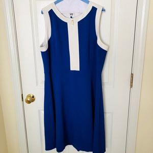 TH sleeveless skater dress